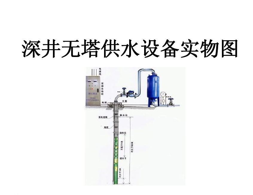 新乡县井泵无塔式供水设备